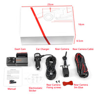 Dashcam Voiture 4K Double Objectif — WiFi, Vision Nocturne & G-Sensor