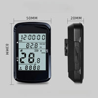 Compteur GPS Vélo Sans Fil — Écran 2,4" Étanche IPX6, Odomètre & Speedomètre