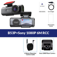 Caméra de Bord 4K Dual Lens Acceo B53P