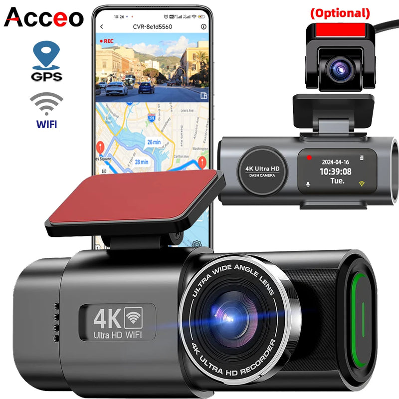 Caméra de Bord 4K Dual Lens Acceo B53P
